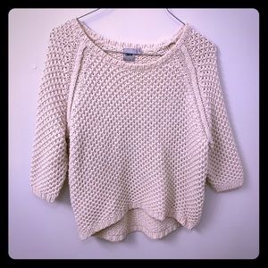 ASOS chunky knit cream sweater size 6